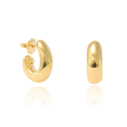 pendientes aro oro amarillo 18kt