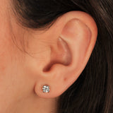 Pendientes de Platino 950