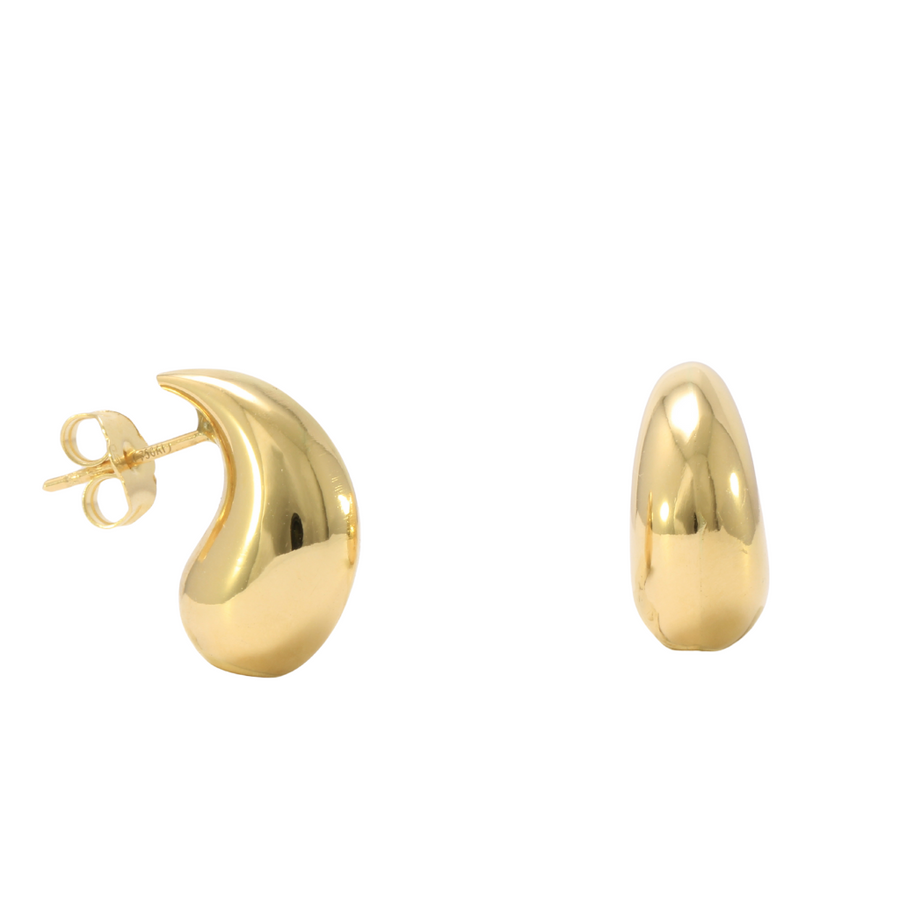 pendientes gota de oro joyeria españa