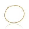 Pulsera de oro amarillo de 18 quilates.