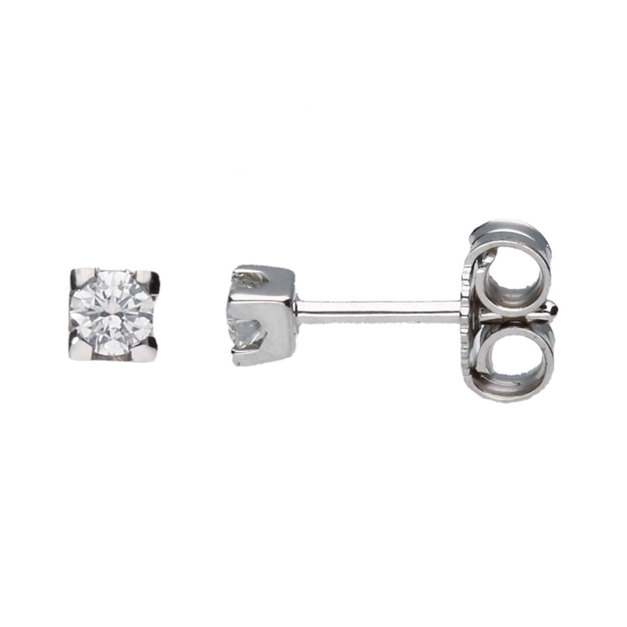 Claws diamond piercing earring