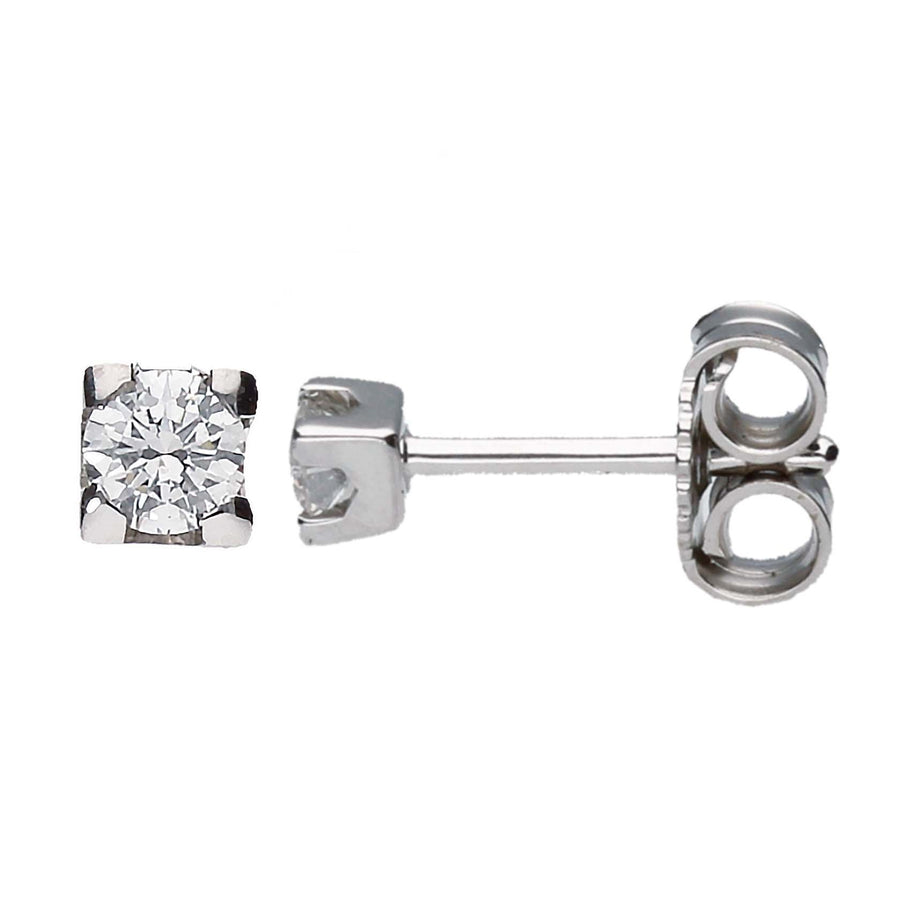 Claws diamond piercing earring